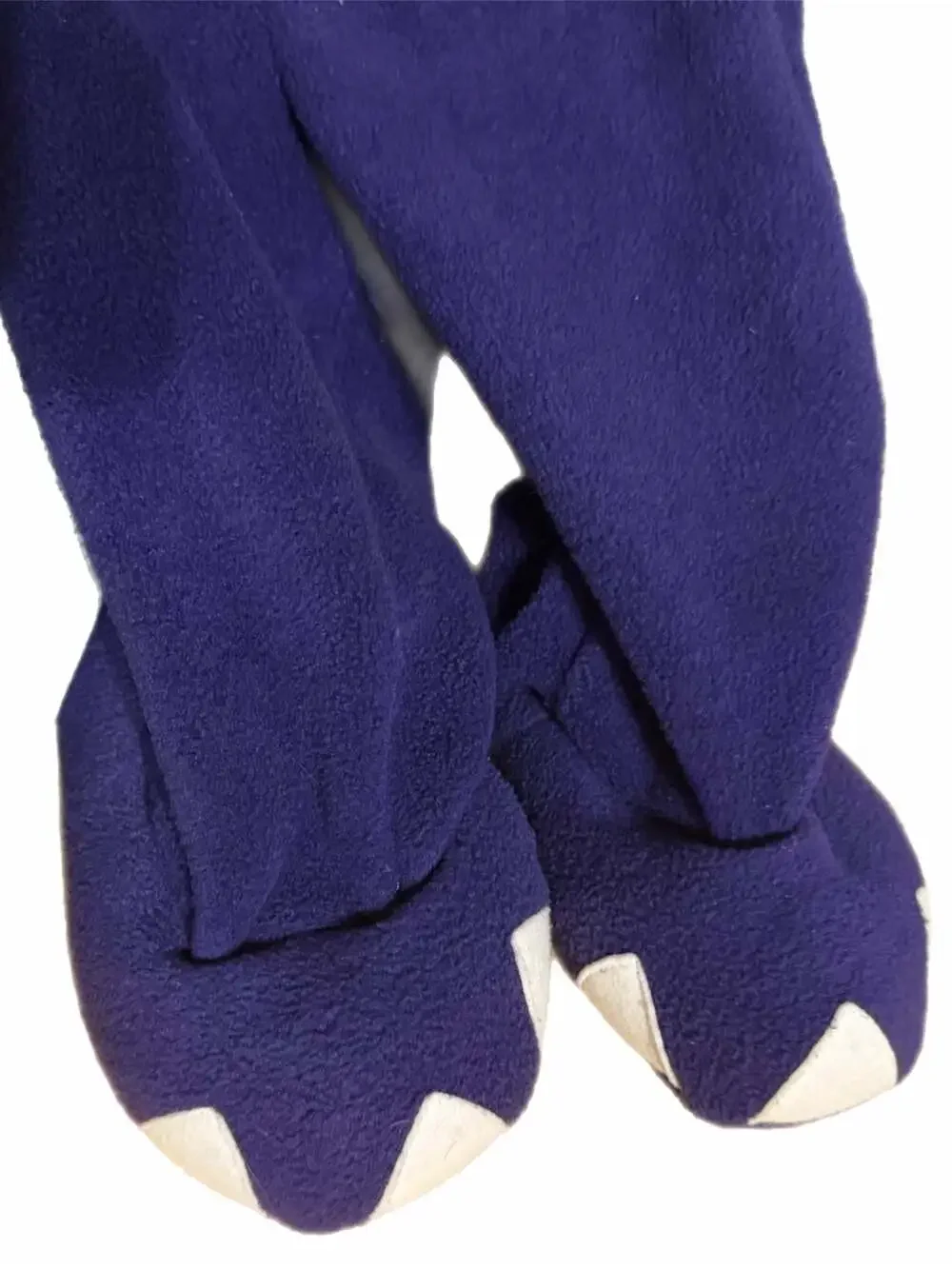 12-18 mos Old Navy Purple Dragon Halloween Costume Fleece Outfit vtg Y2K